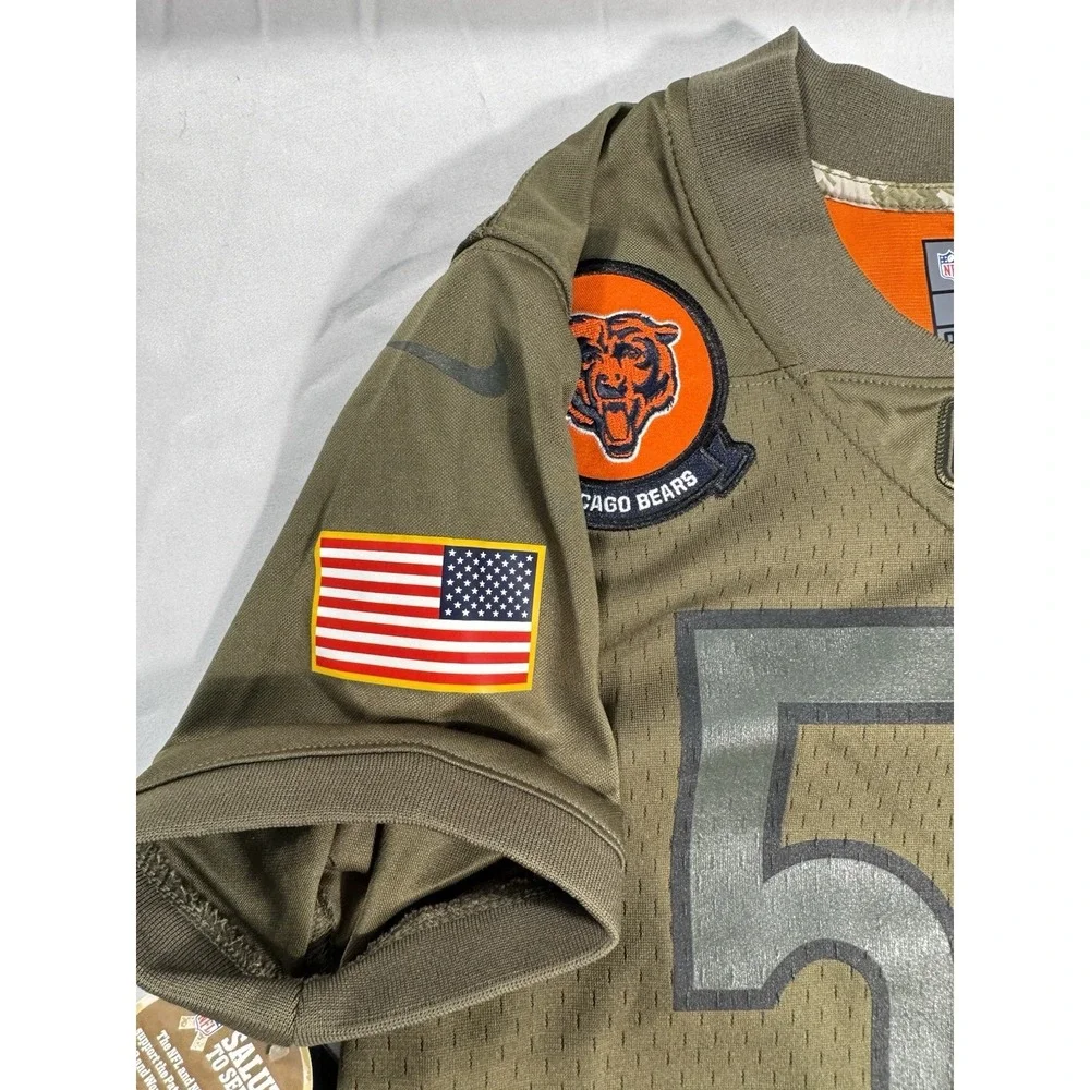Nike Salute To Service Chicago Bears Jersey Youth Small NWT Khalil Mack 52 NFL